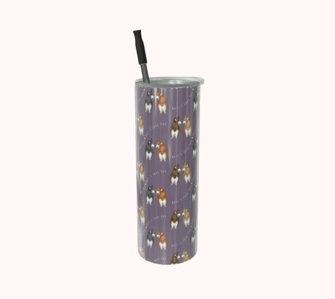 Butt I Love You - Calm Lavender - Stainless Steel Tumbler