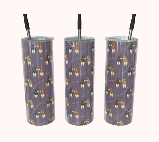 Butt I Love You - Calm Lavender - Stainless Steel Tumbler