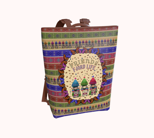 Friends Fjord Life - Vegan Leather Backpack