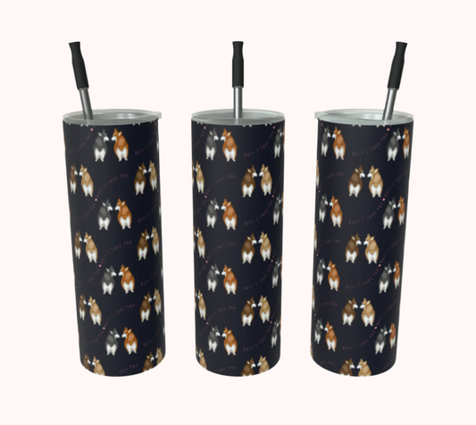 Butt I Love You - Classy Navy - Stainless Steel Tumbler