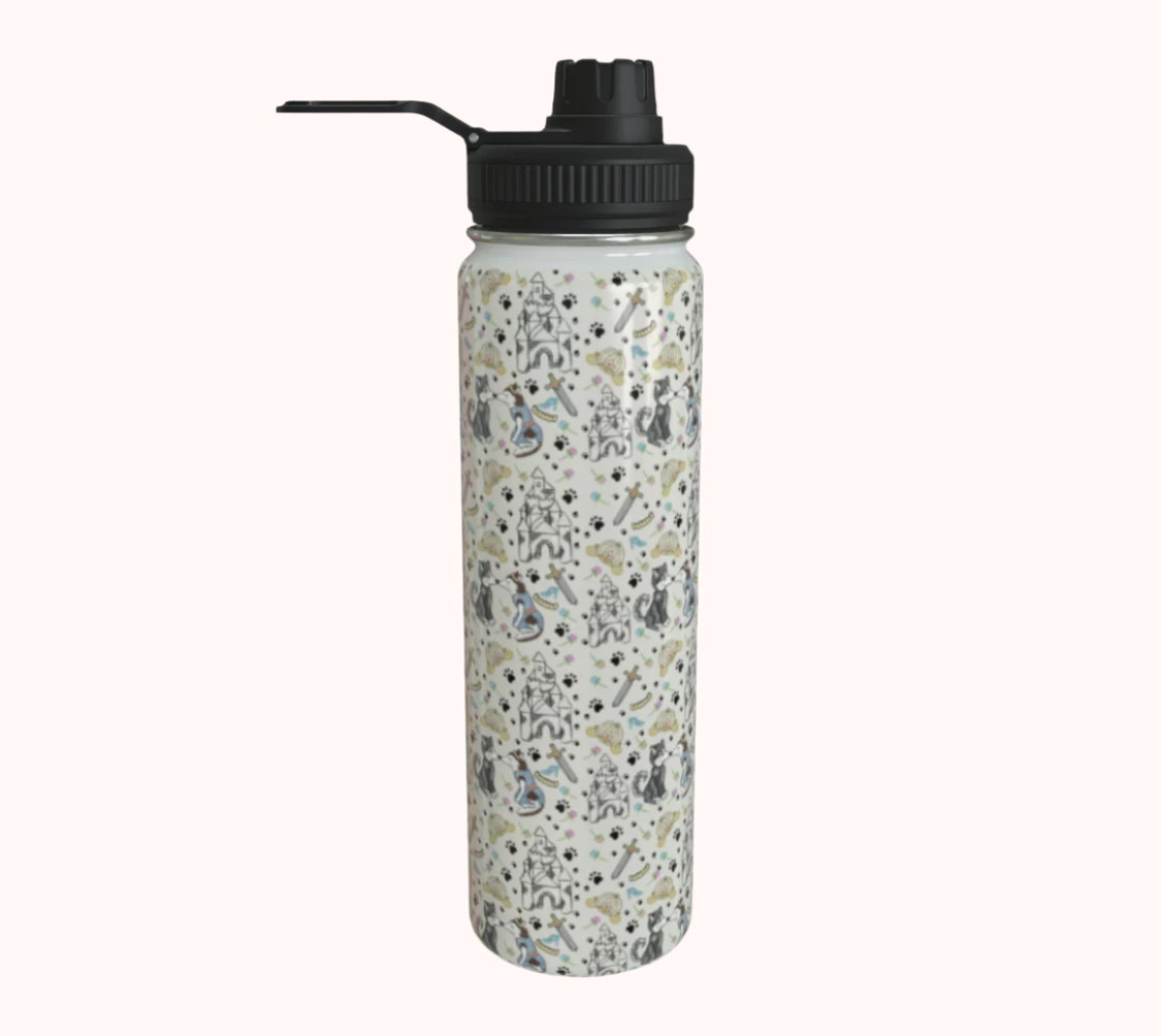 Howl Have a Fairy Tail - Stainless Steel Water Bottle