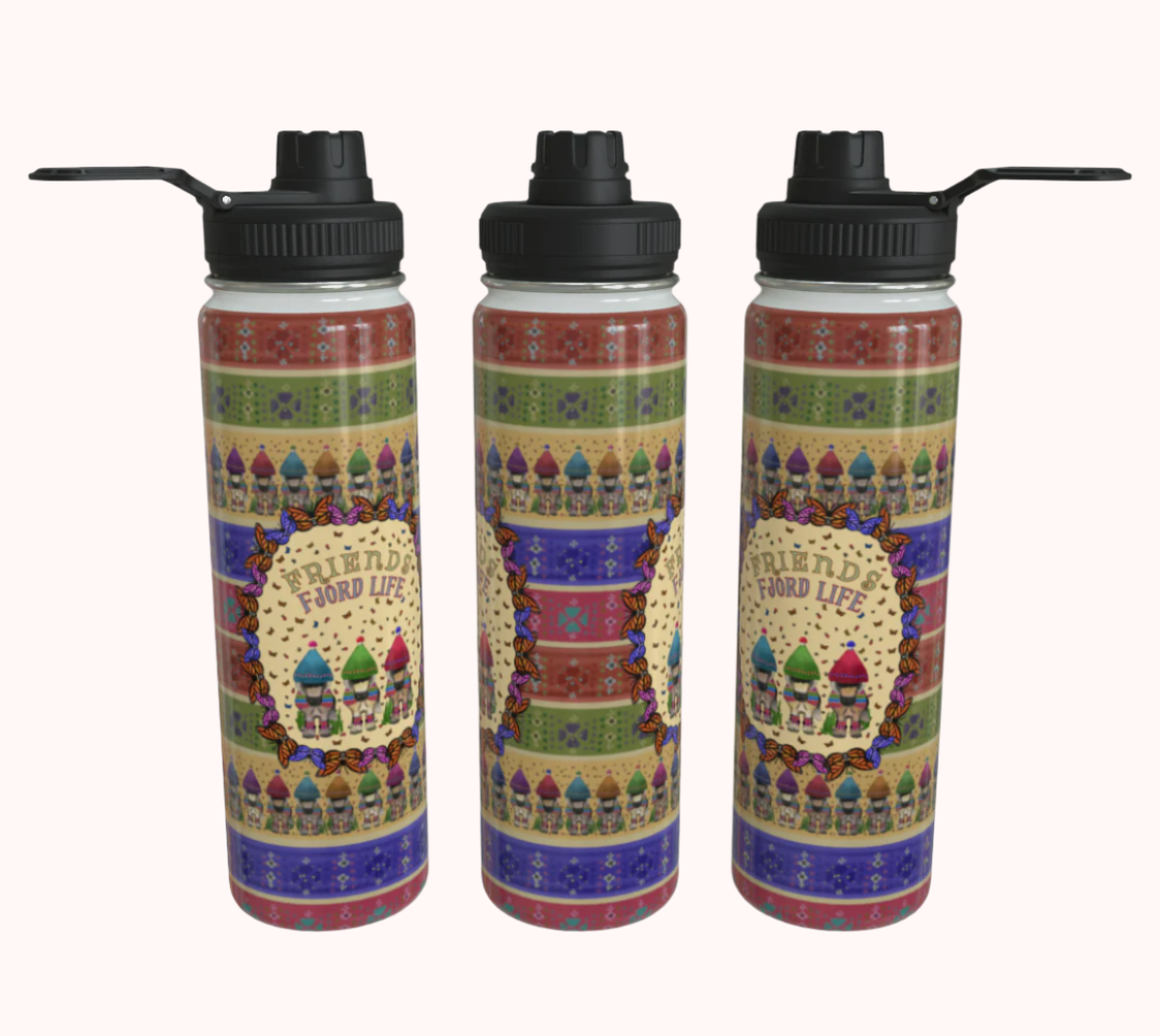 Friends Fjord Life - Stainless Steel Water Bottle