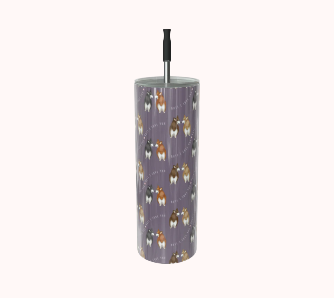 Butt I Love You - Calm Lavender - Stainless Steel Tumbler