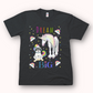 Dream Big - Unisex - USA Made soft Jersey T-shirt Rainbow Script