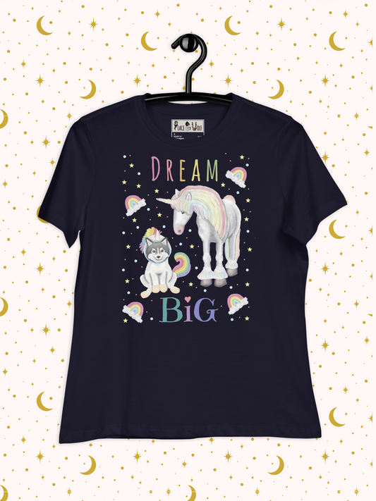 Dream Big - Women's - Super Soft Relaxed T-Shirt