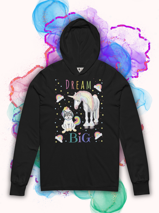 Dream Big - Hooded long-sleeve tee