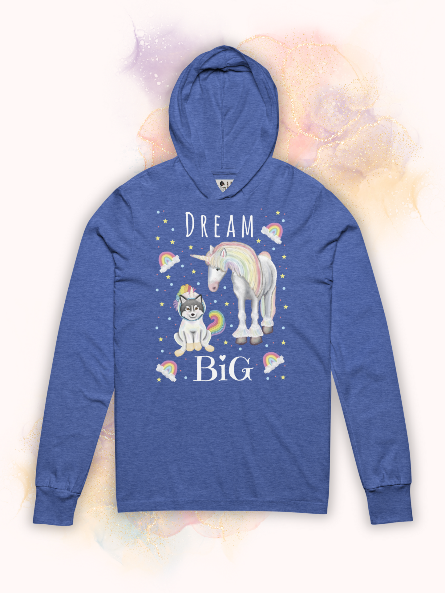 Dream Big - Hooded long-sleeve tee