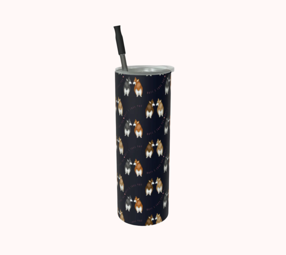 Butt I Love You - Classy Navy - Stainless Steel Tumbler