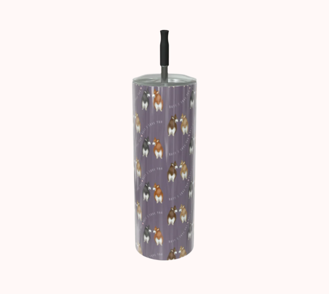 Butt I Love You - Calm Lavender - Stainless Steel Tumbler