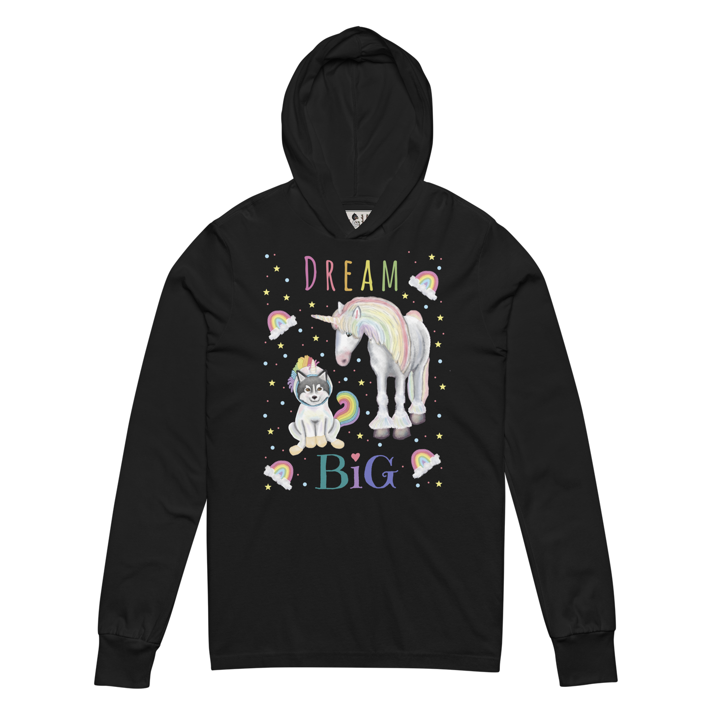 Dream Big - Hooded long-sleeve tee