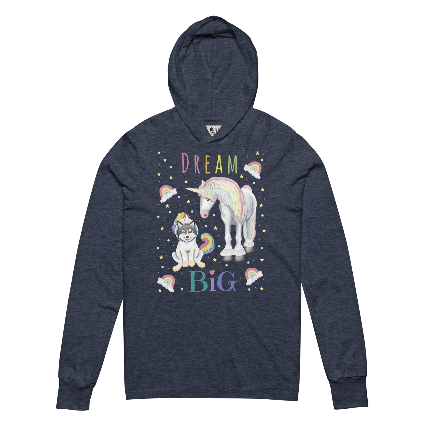 Dream Big - Hooded long-sleeve tee