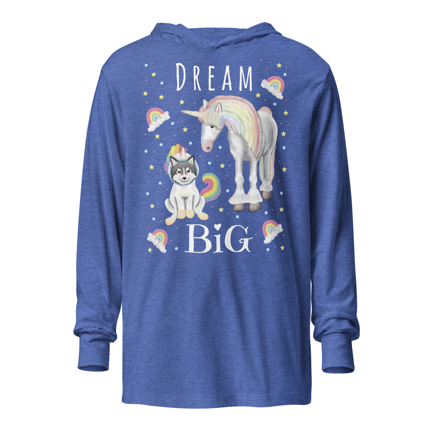 Dream Big - Hooded long-sleeve tee