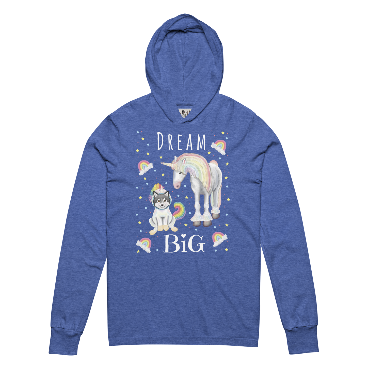 Dream Big - Hooded long-sleeve tee