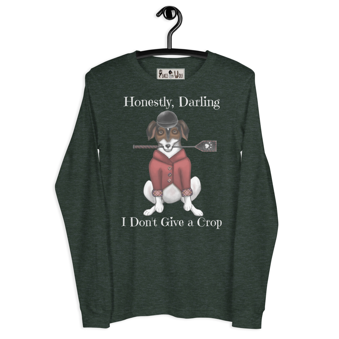 I Don't Give a Crop - Soft Long Sleeve Tee