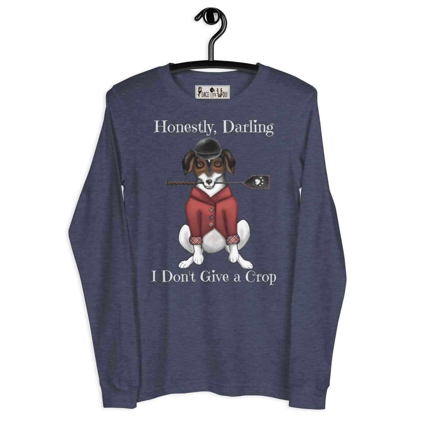 I Don't Give a Crop - Soft Long Sleeve Tee