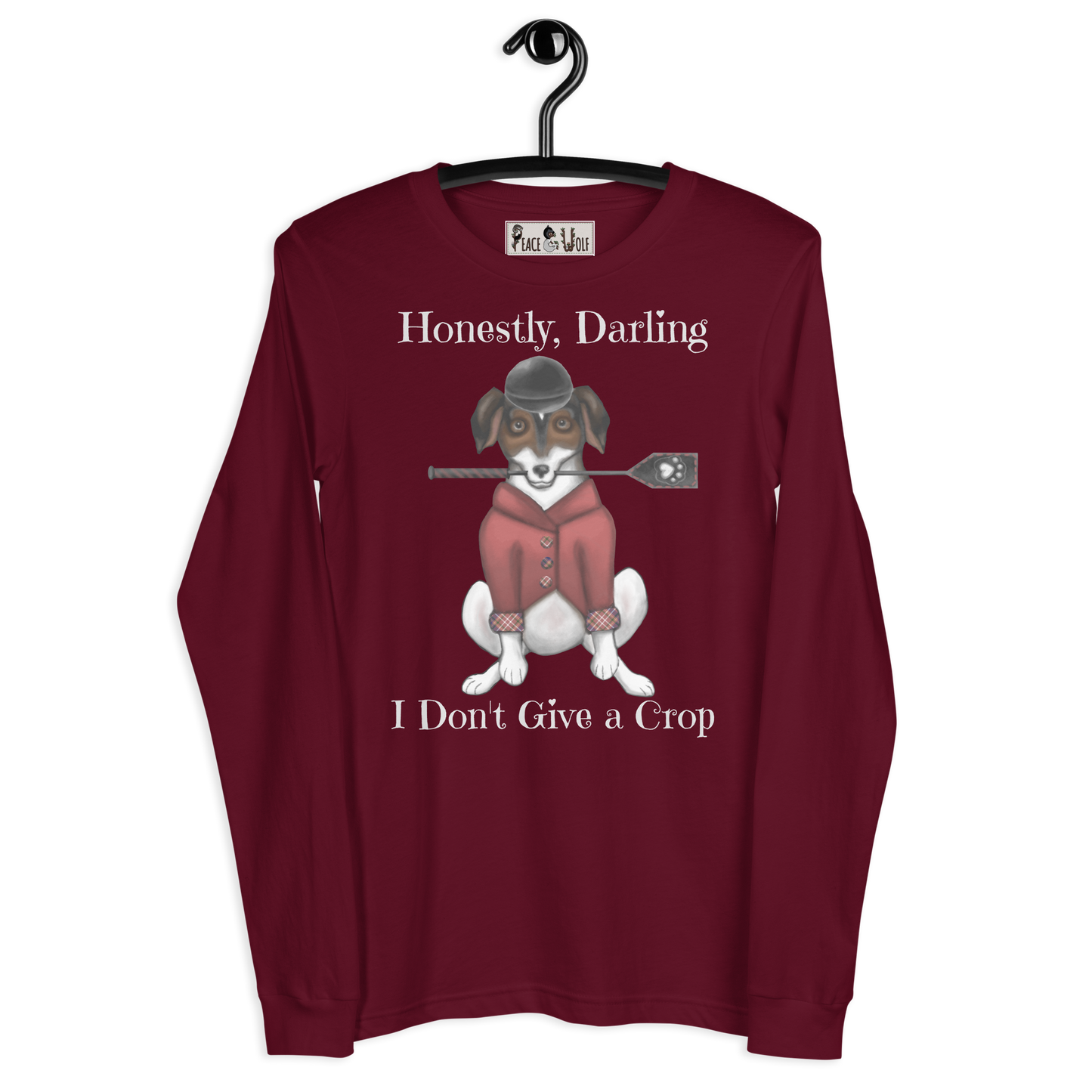 I Don't Give a Crop - Soft Long Sleeve Tee