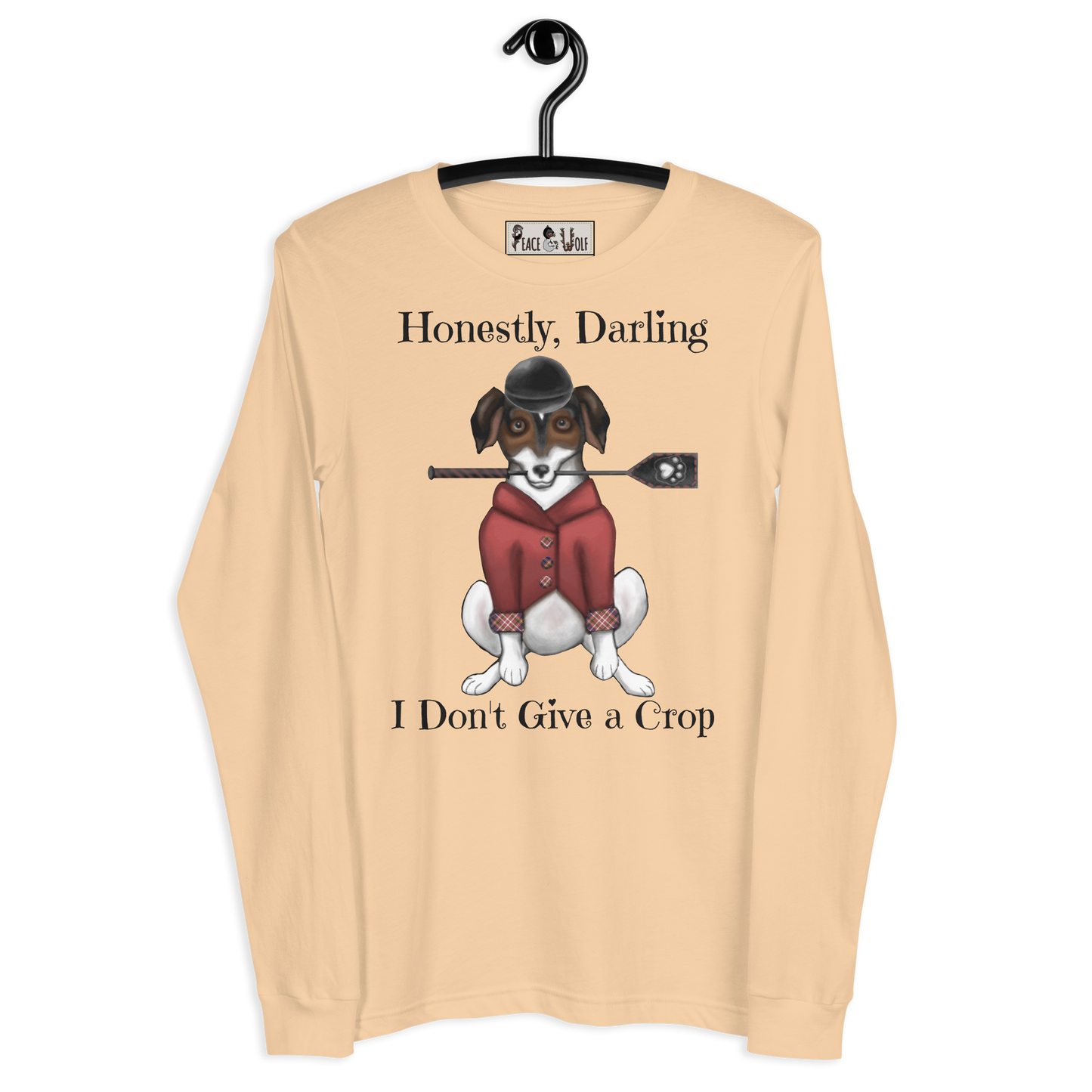 I Don't Give a Crop - Soft Long Sleeve Tee