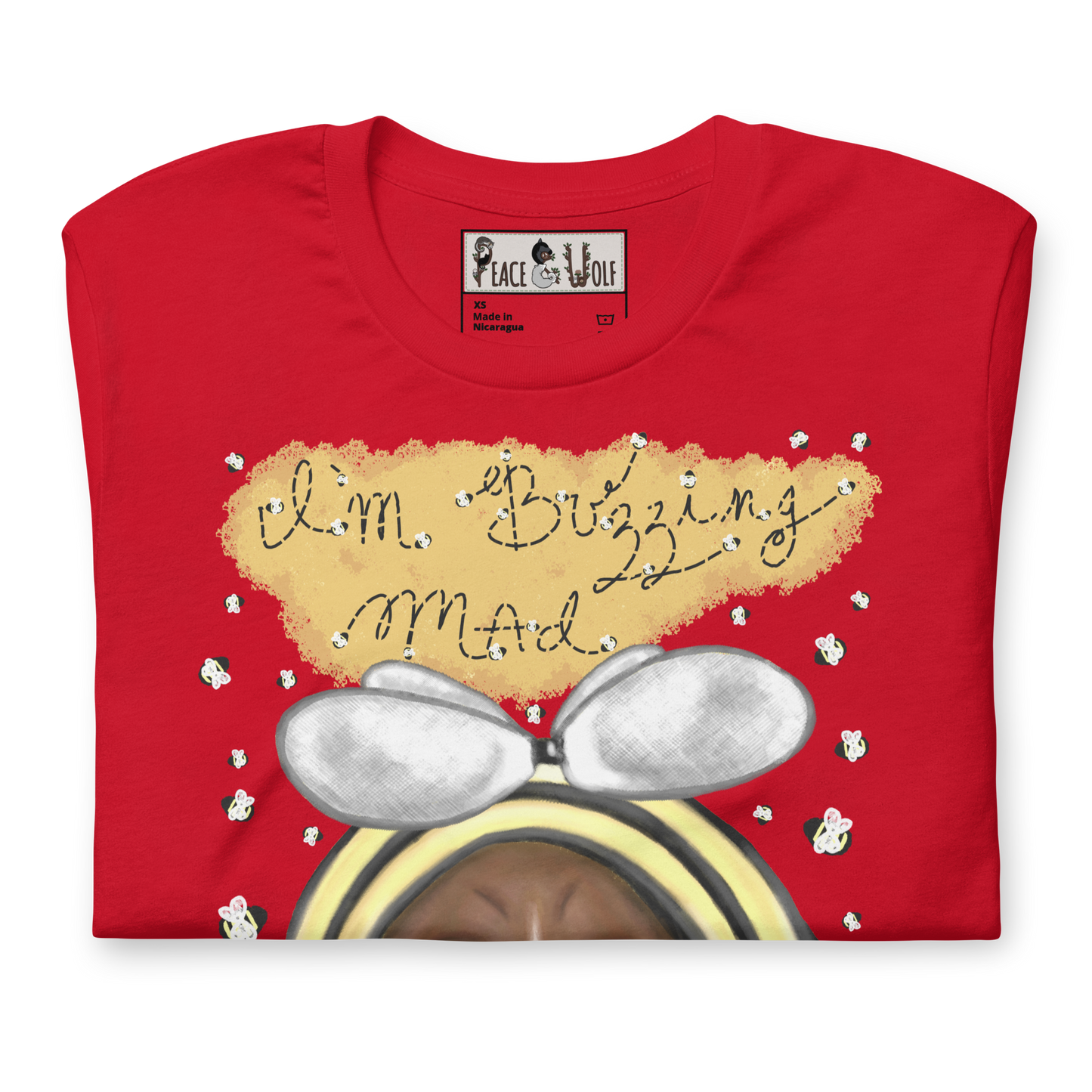 Buzzing Mad - Classic Comfy Tee Plus Size