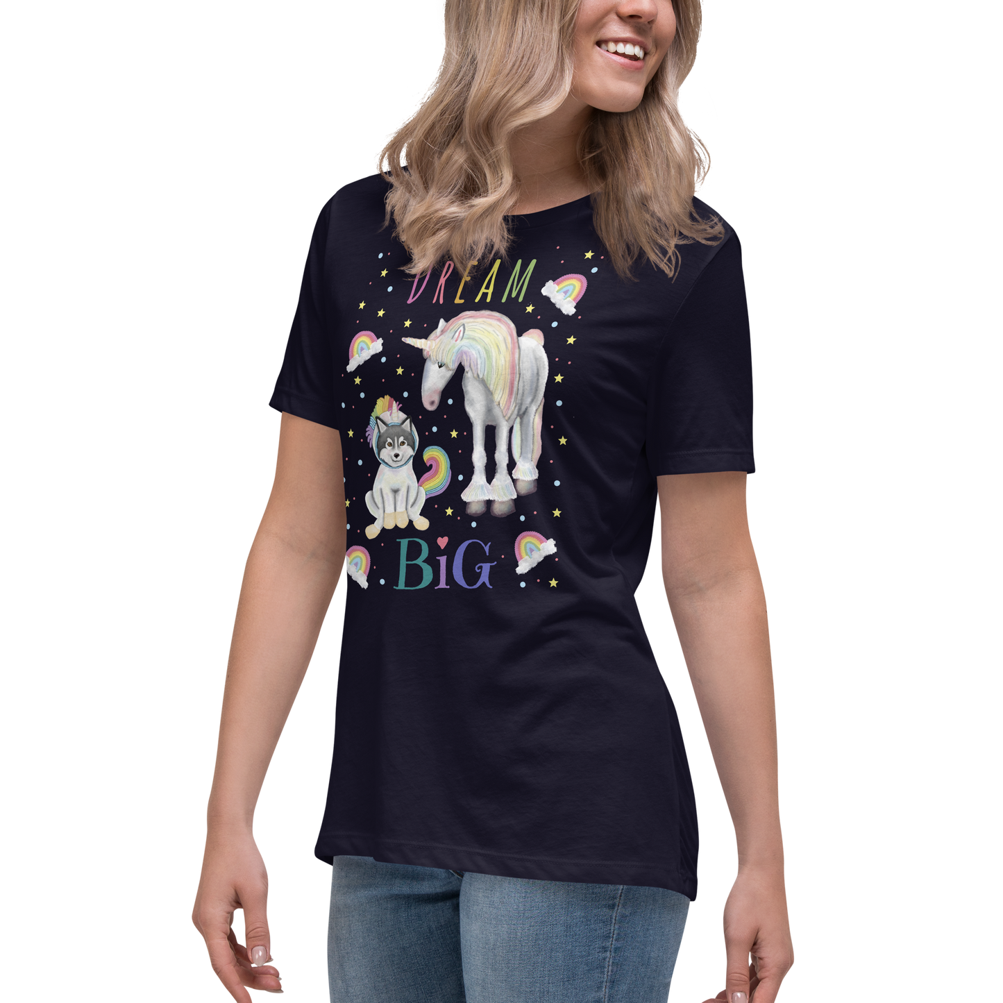 Dream Big - Women's - Super Soft Relaxed T-Shirt