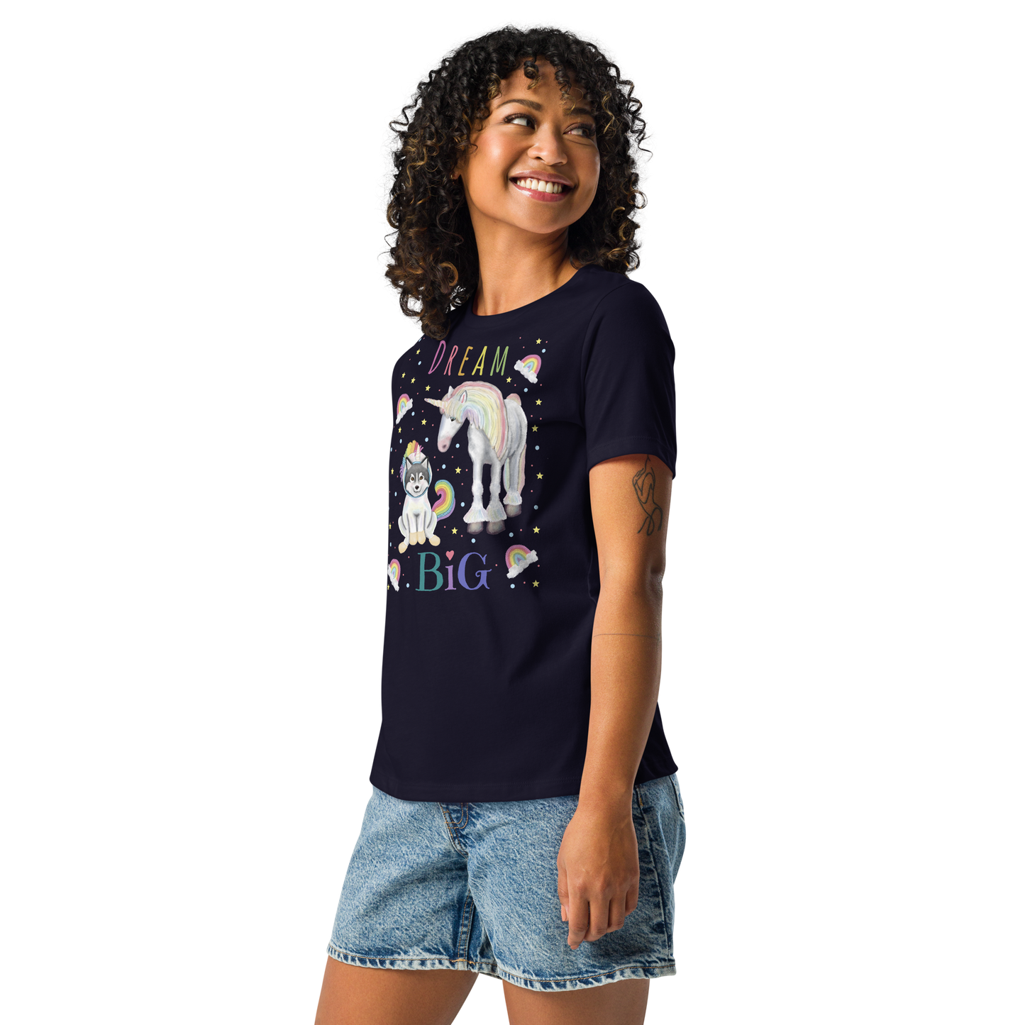 Dream Big - Women's - Super Soft Relaxed T-Shirt