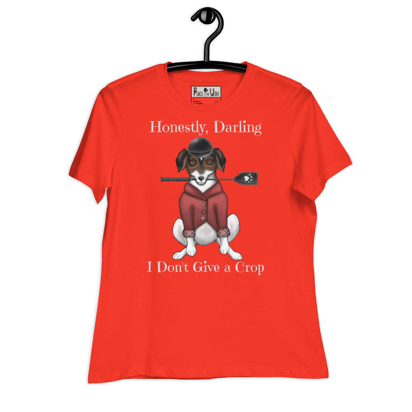 I Don't Give a Crop - Women's - Super Soft Relaxed T-Shirt
