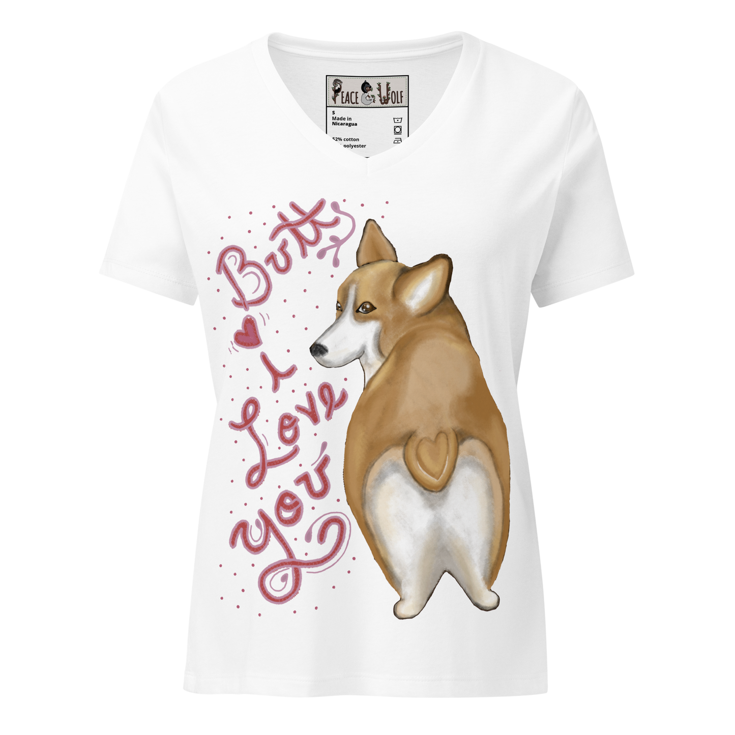 Butt I Love You - Women’s - Relaxed Super Soft V-neck T-shirt