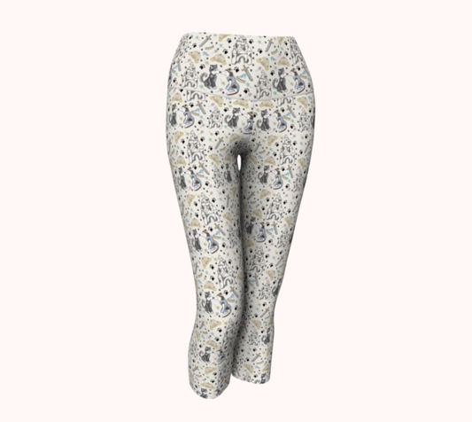 Howl Have a Fairy Tail - Ecofriendly Ecopoly Yoga Capris