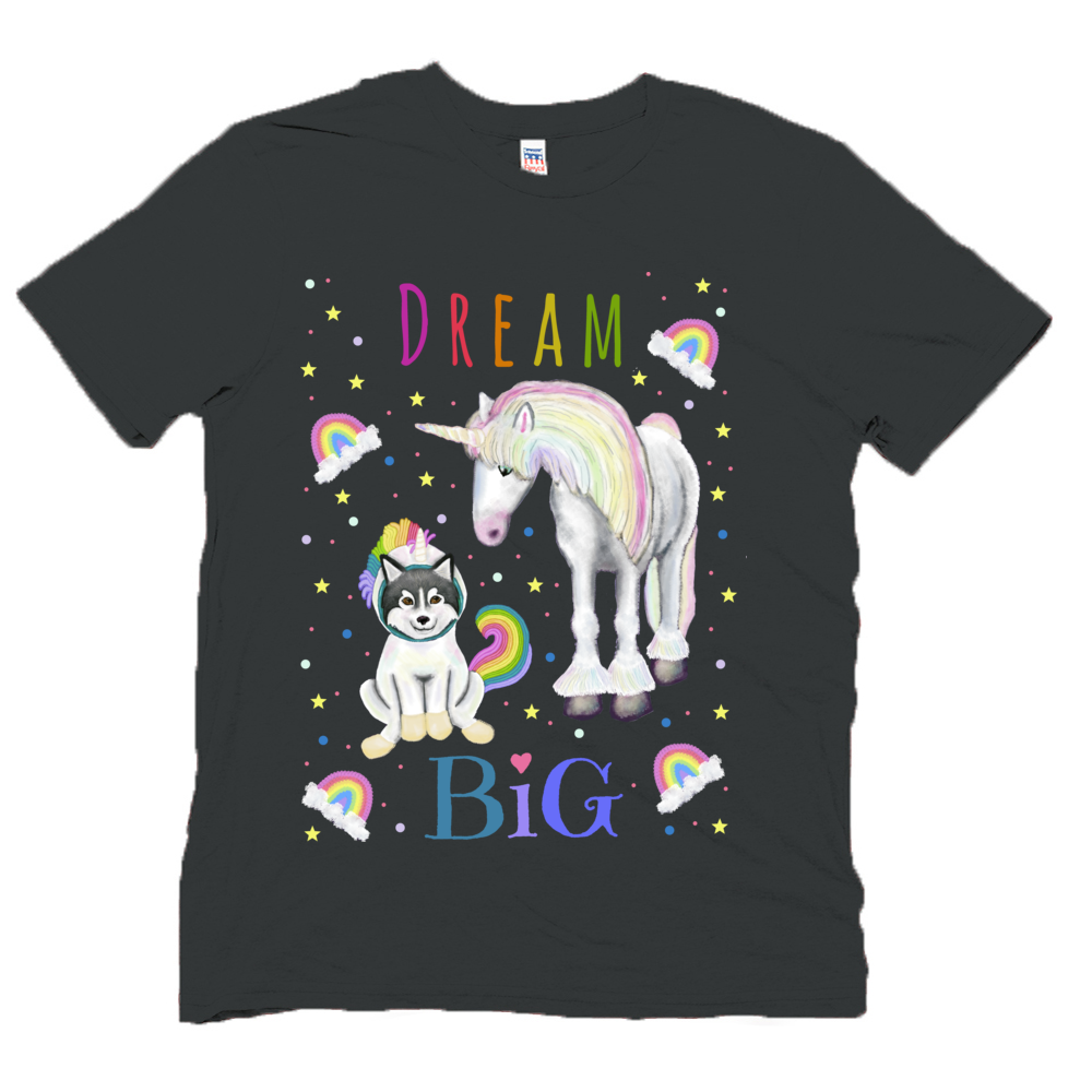 Dream Big - Unisex - USA Made Soft Organic T-shirt