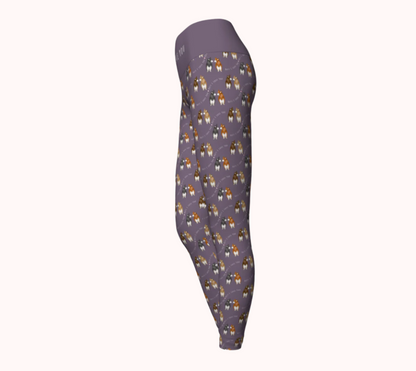 Butt I Love You - Calm Lavender - Ecofriendly Ecopoly Yoga Leggings