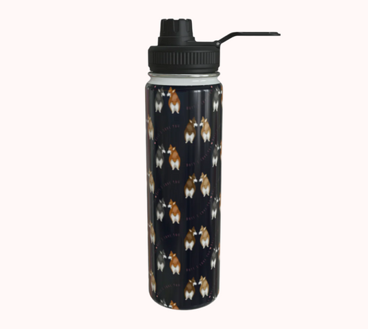 Butt I Love You - Classy Navy - Stainless Steel Water Bottle