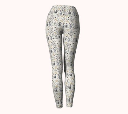 Howl Have a Fairy Tail - Ecofriendly Ecopoly Yoga Leggings