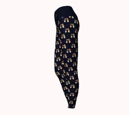 Butt I Love You - Classic Navy - Ecofriendly Ecopoly Yoga Leggings