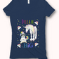 Dream Big - Women's - USA Made Hemp V-neck Tee Rainbow Script