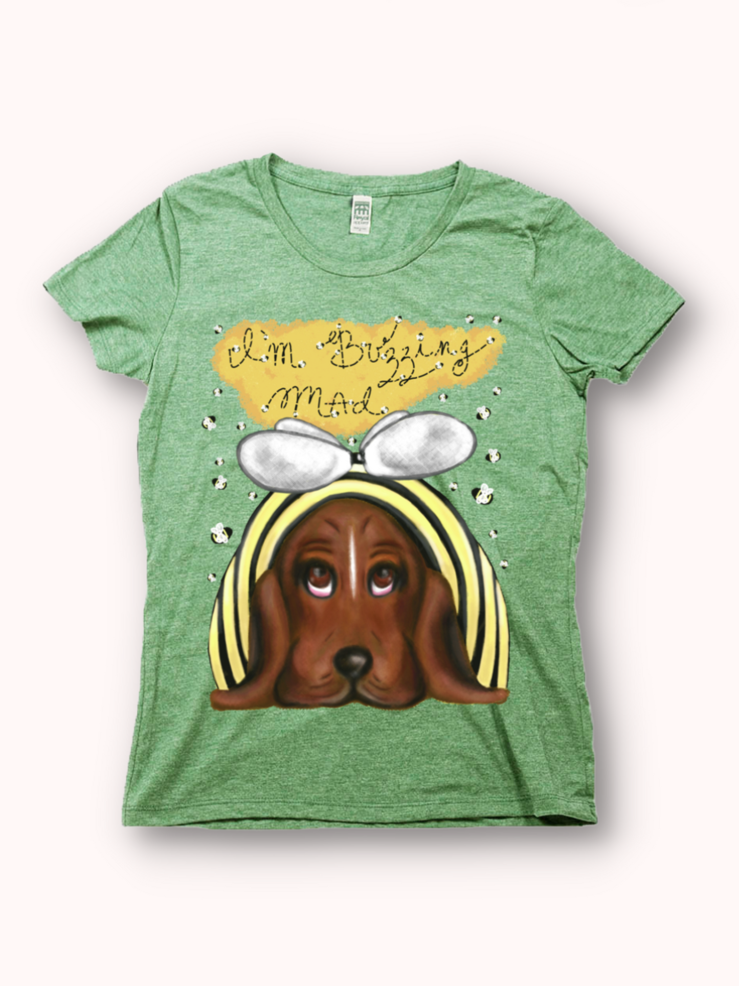 Buzzing Mad - Women's - USA Made Organic Recycled T-shirt