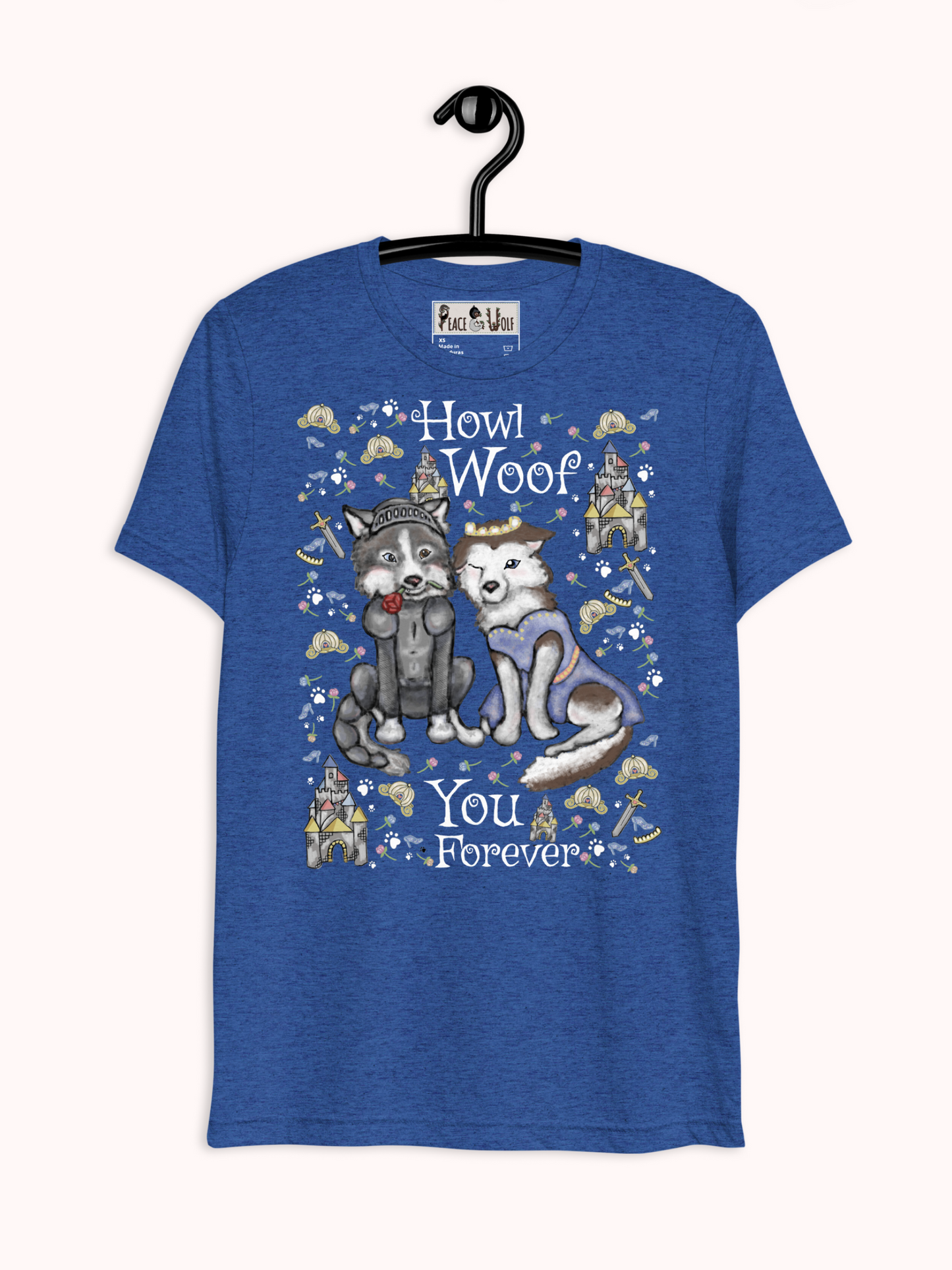 Howl Woof You - Tri-Blend Super Soft T-shirt