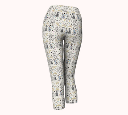 Howl Have a Fairy Tail - Ecofriendly Ecopoly Yoga Capris