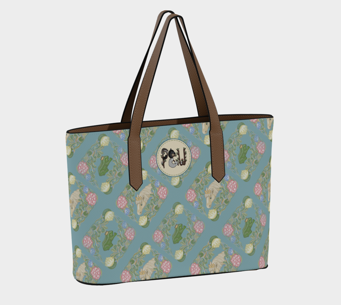 Horse Prince - Vegan Leather Tote Bag