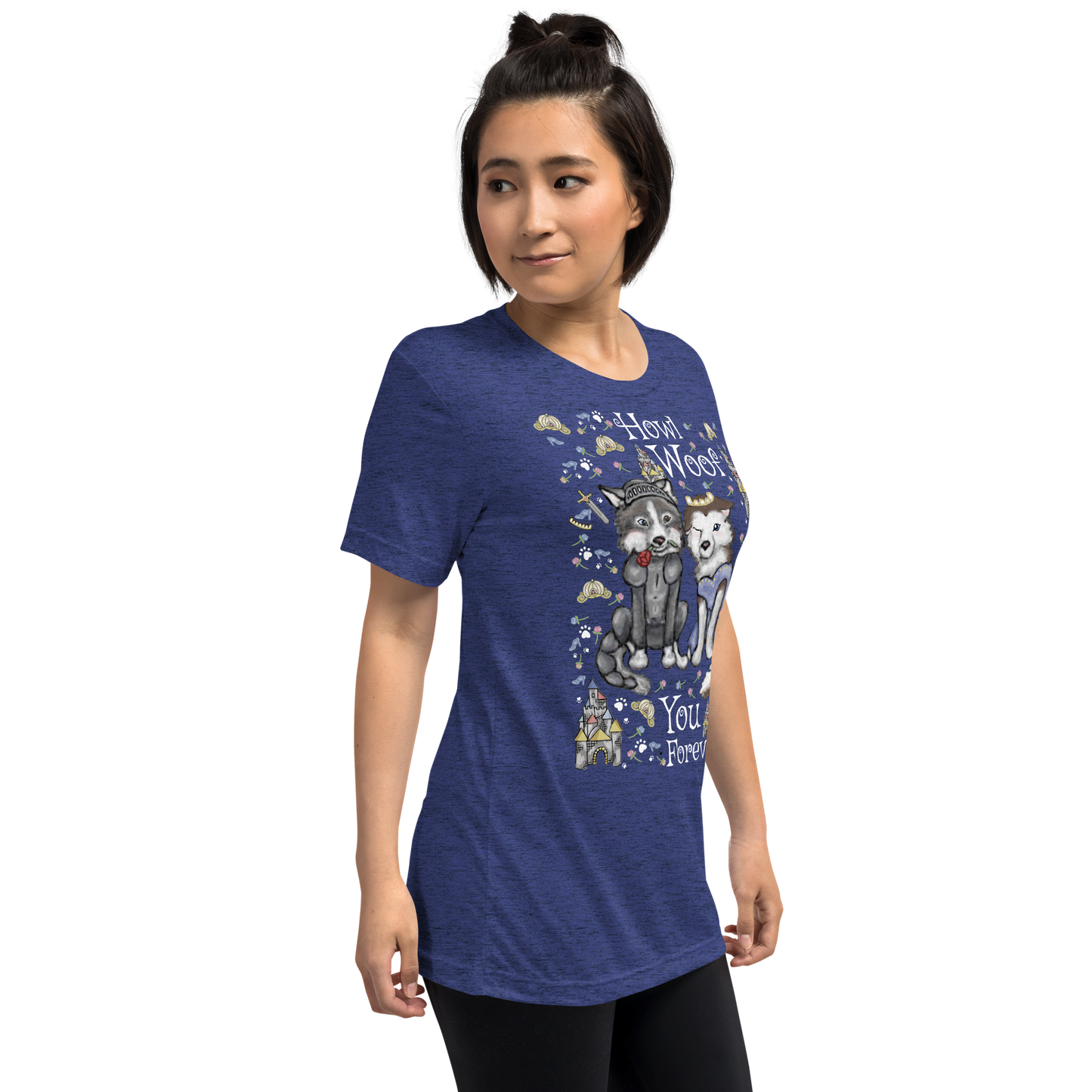Howl Woof You - Tri-Blend Super Soft T-shirt