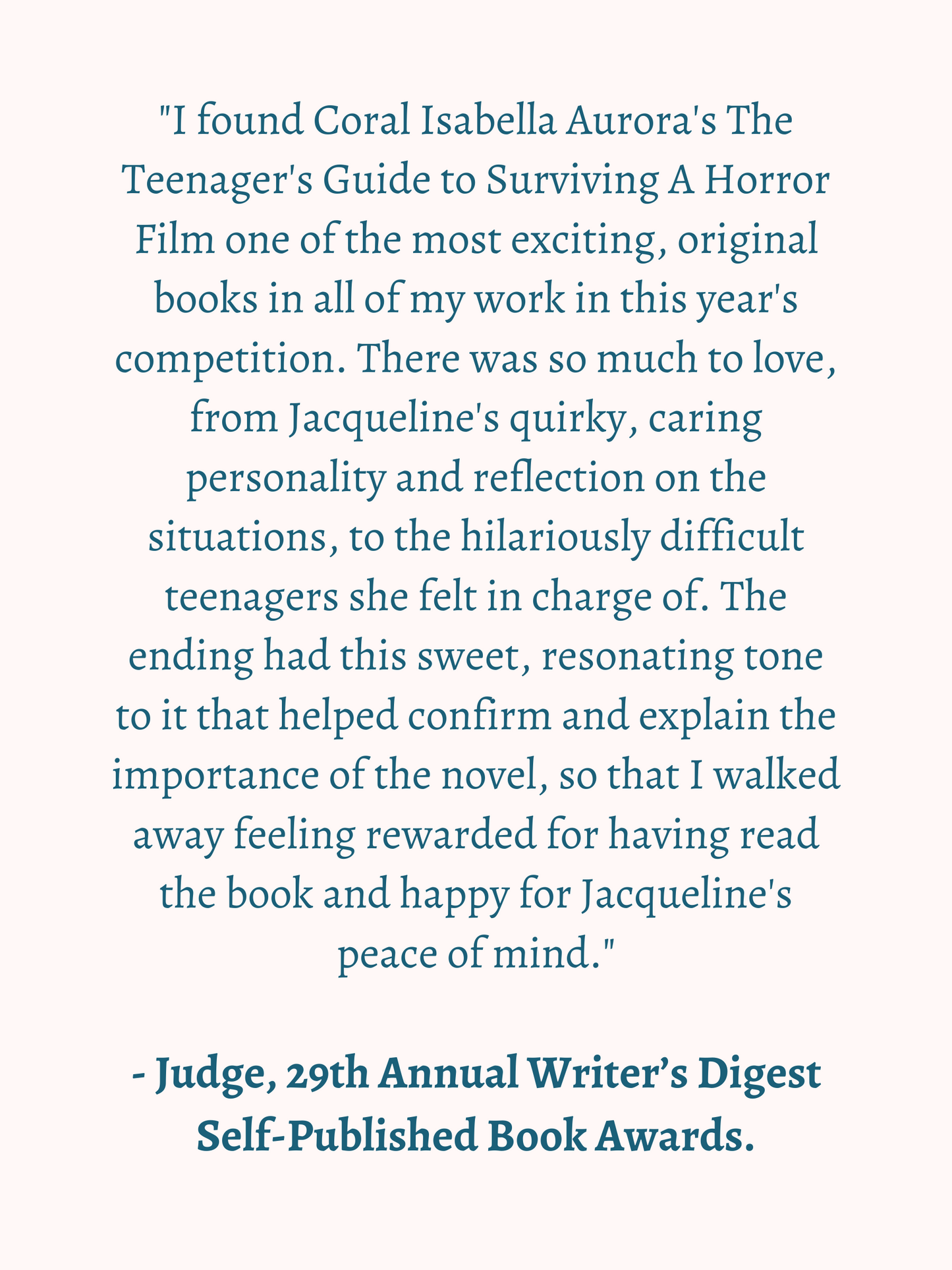 The Teenager's Guide to Surviving a Horror Film by Coral Isabella Aurora - Paperback