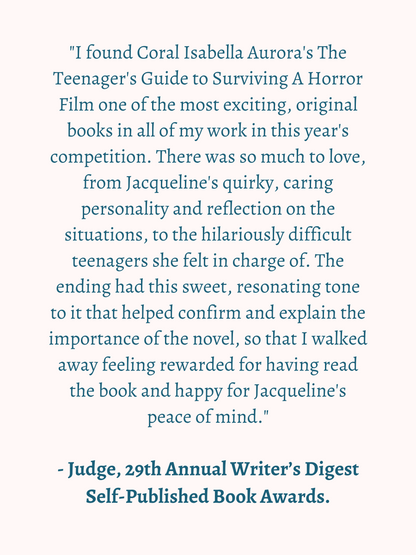 The Teenager's Guide to Surviving a Horror Film by Coral Isabella Aurora - Paperback