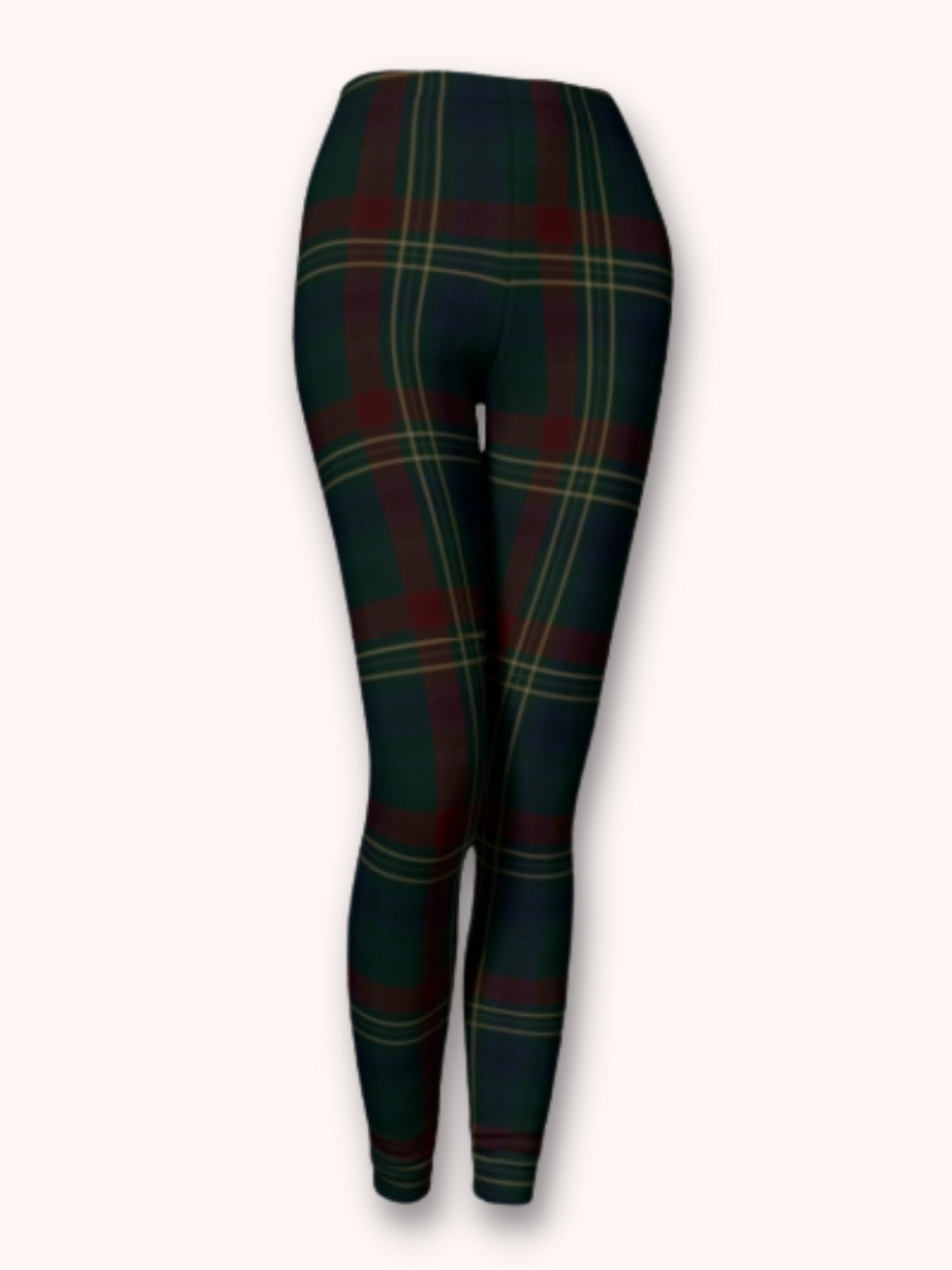 Classy Equine Plaid - Women's - Canadian Made Leggings