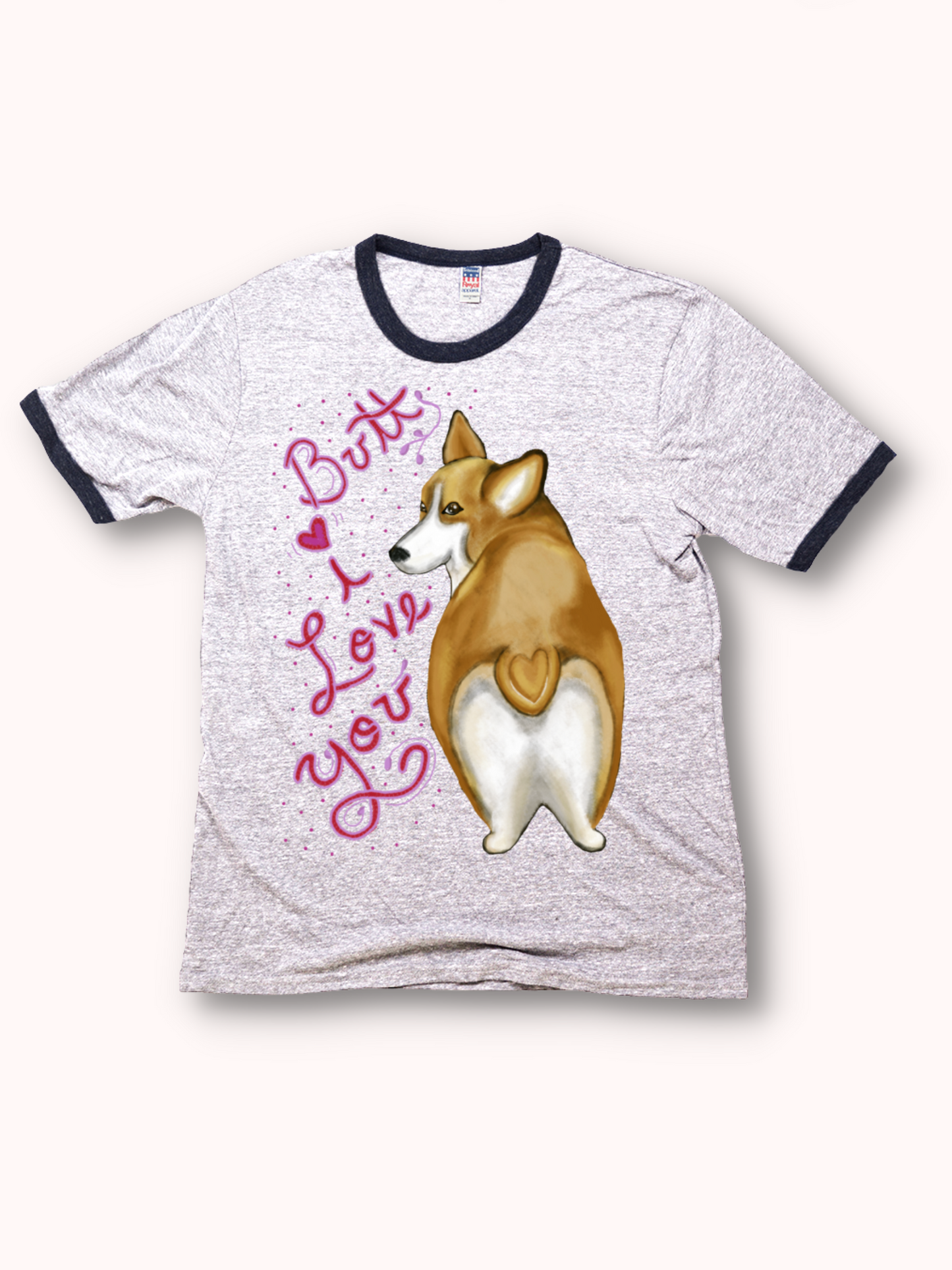 Butt I Love You - Unisex - USA Made Triblend Ringer Tee