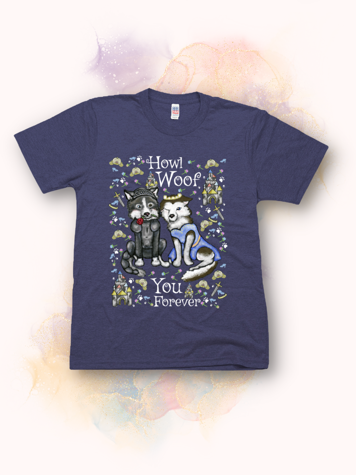 Howl Woof You - Unisex - Eco-Friendly USA Made Jersey Tee