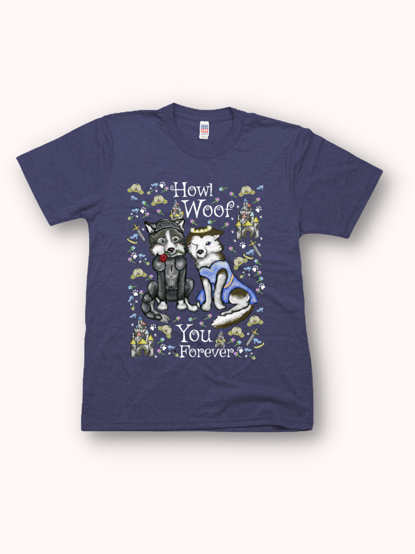 Howl Woof You - Unisex - Eco-Friendly USA Made Jersey Tee